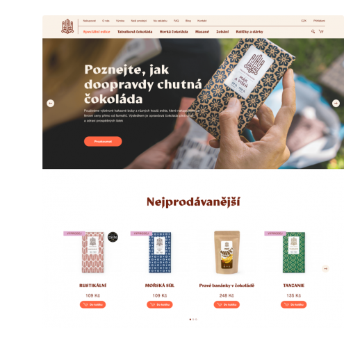 E-shop Ajala po redesignu
