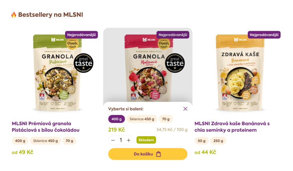 Modul usnadňující nákupní rozhodnutí